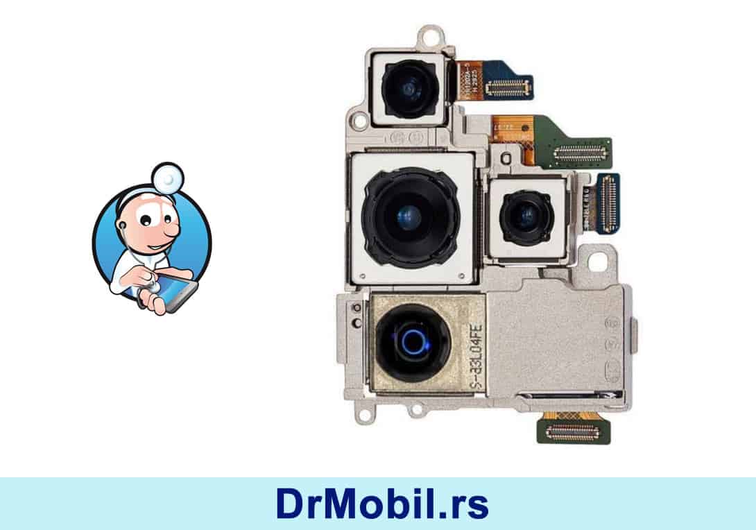 Delovi za mobilne telefone, kamera za iPhone i Samsung.
